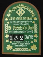 ST.PATRICKS DAY COUNT DOWN SIGN